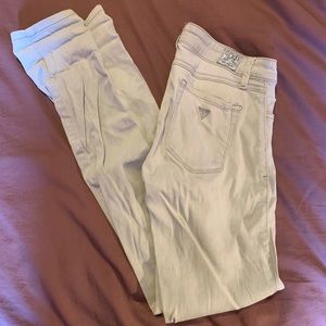 Guess White Jeans
